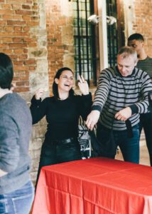 woman laughing 60 Seconds To Win