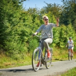 woman on bike during Ride Discovery