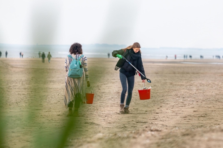 beach cleaning