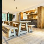 Dining room of tero lodge francorchamps