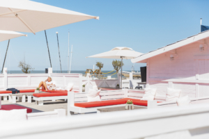 Terrasse du river woods beach club Knokke